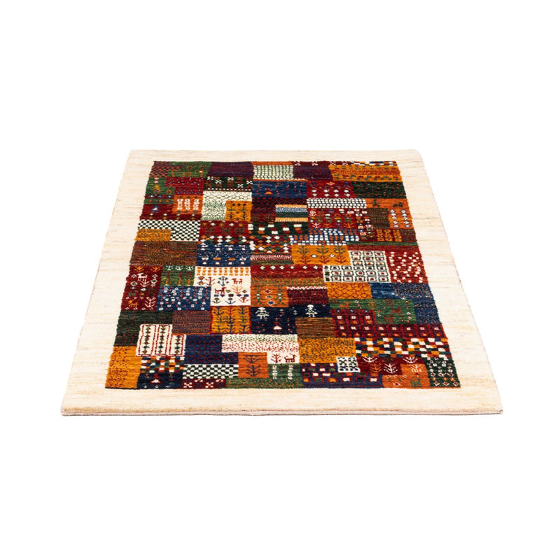 Gabbeh Teppich - Loribaft Perser - Royal - 125 x 80 cm - mehrfarbig