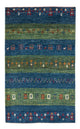 Gabbeh Teppich - Loribaft Perser - Royal - 130 x 85 cm - blau
