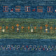 Gabbeh Teppich - Loribaft Perser - Royal - 130 x 85 cm - blau