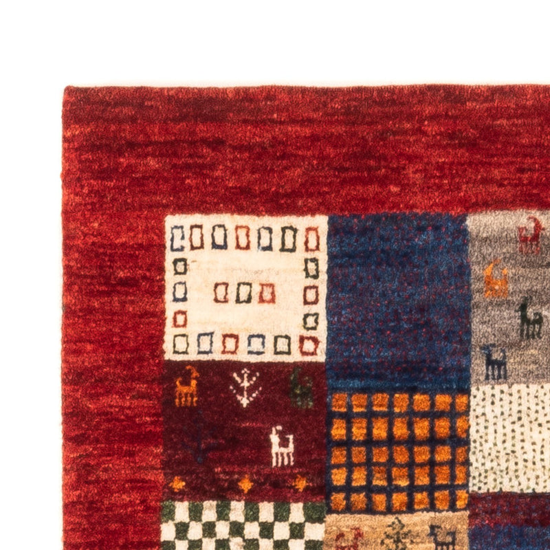 Gabbeh Teppich - Loribaft Perser - Royal - 130 x 83 cm - mehrfarbig