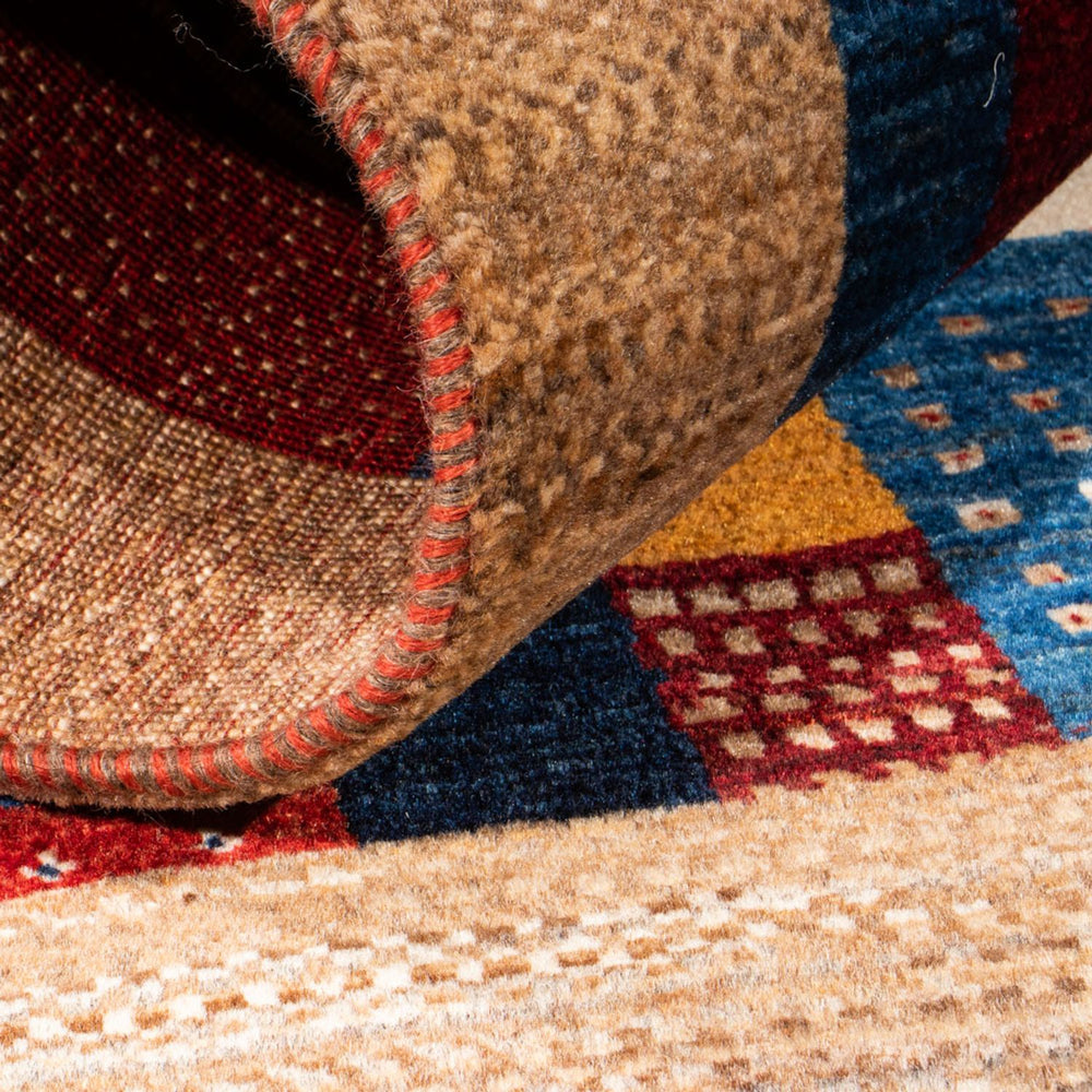 Gabbeh Teppich - Loribaft Perser - Royal - 123 x 82 cm - mehrfarbig
