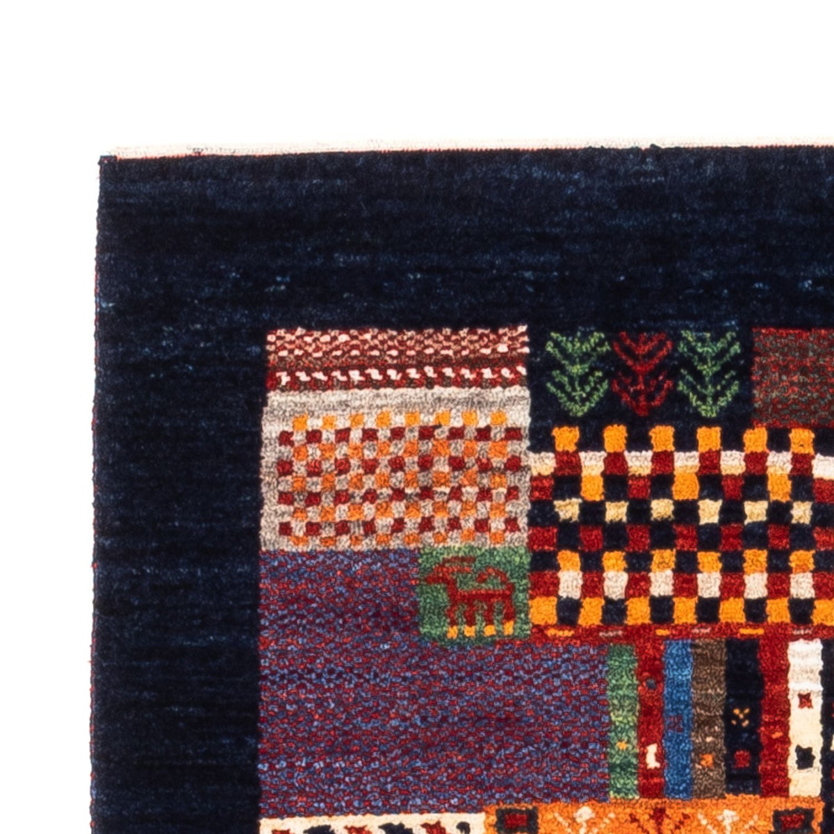Gabbeh Teppich - Loribaft Perser - Royal - 84 x 123 cm - mehrfarbig