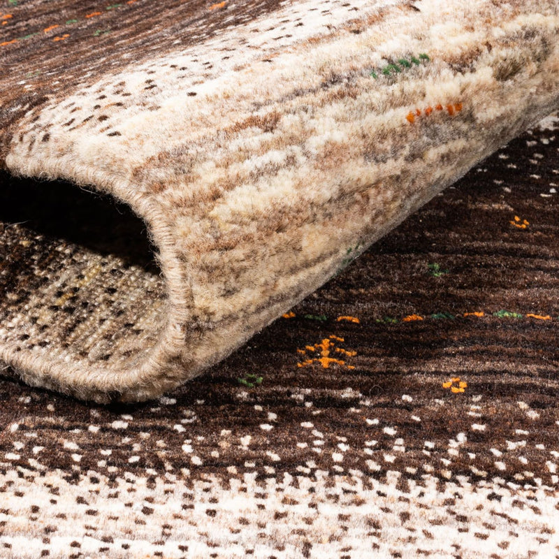 Gabbeh Teppich - Loribaft Perser - 198 x 160 cm - grau