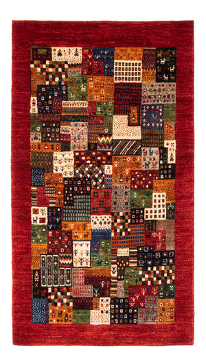 Gabbeh Teppich - Loribaft Perser - Royal - 142 x 88 cm - mehrfarbig