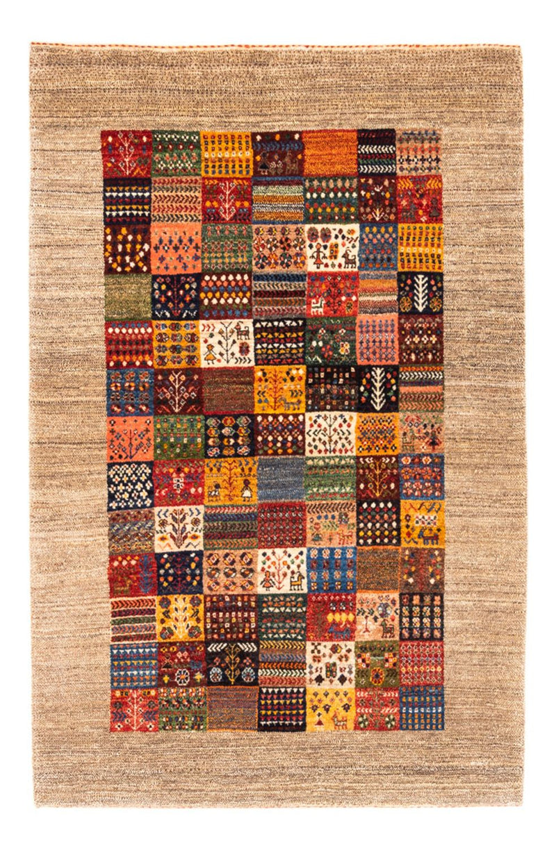 Gabbeh Teppich - Loribaft Perser - Royal - 151 x 104 cm - mehrfarbig
