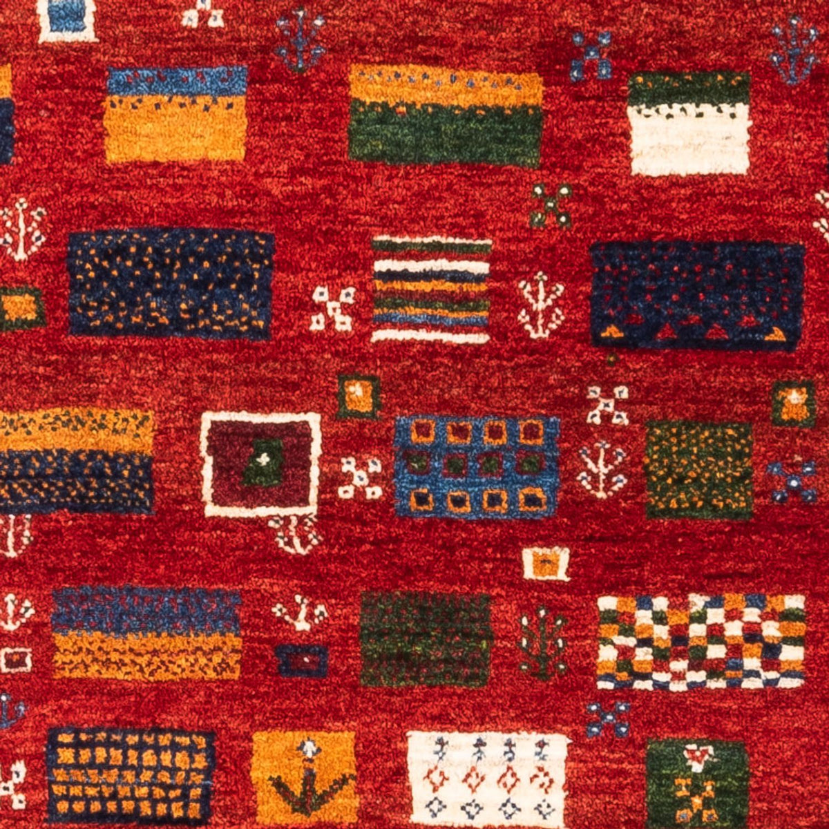 Gabbeh Teppich - Loribaft Perser - Royal - 126 x 84 cm - mehrfarbig