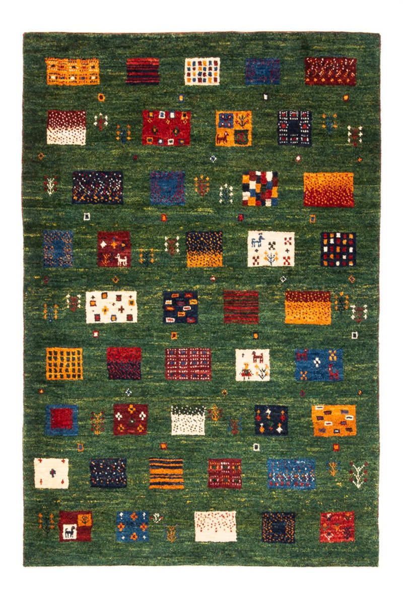 Gabbeh Teppich - Loribaft Perser - Royal - 129 x 88 cm - mehrfarbig
