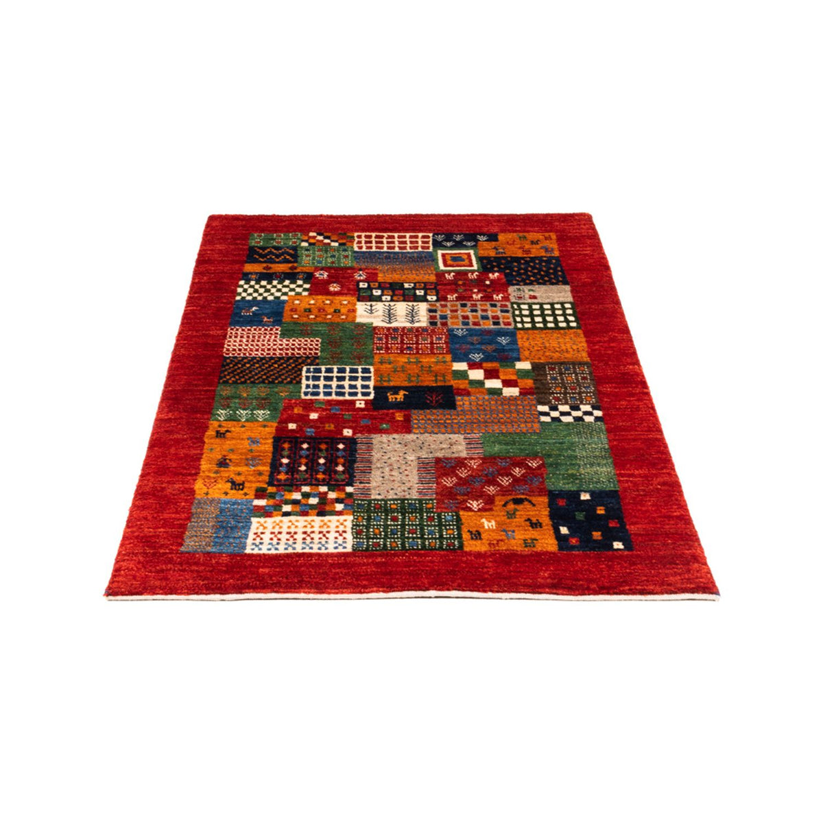 Gabbeh Teppich - Loribaft Perser - Royal - 125 x 80 cm - mehrfarbig