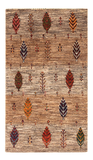 Gabbeh Teppich - Loribaft Perser - Royal - 133 x 83 cm - grau
