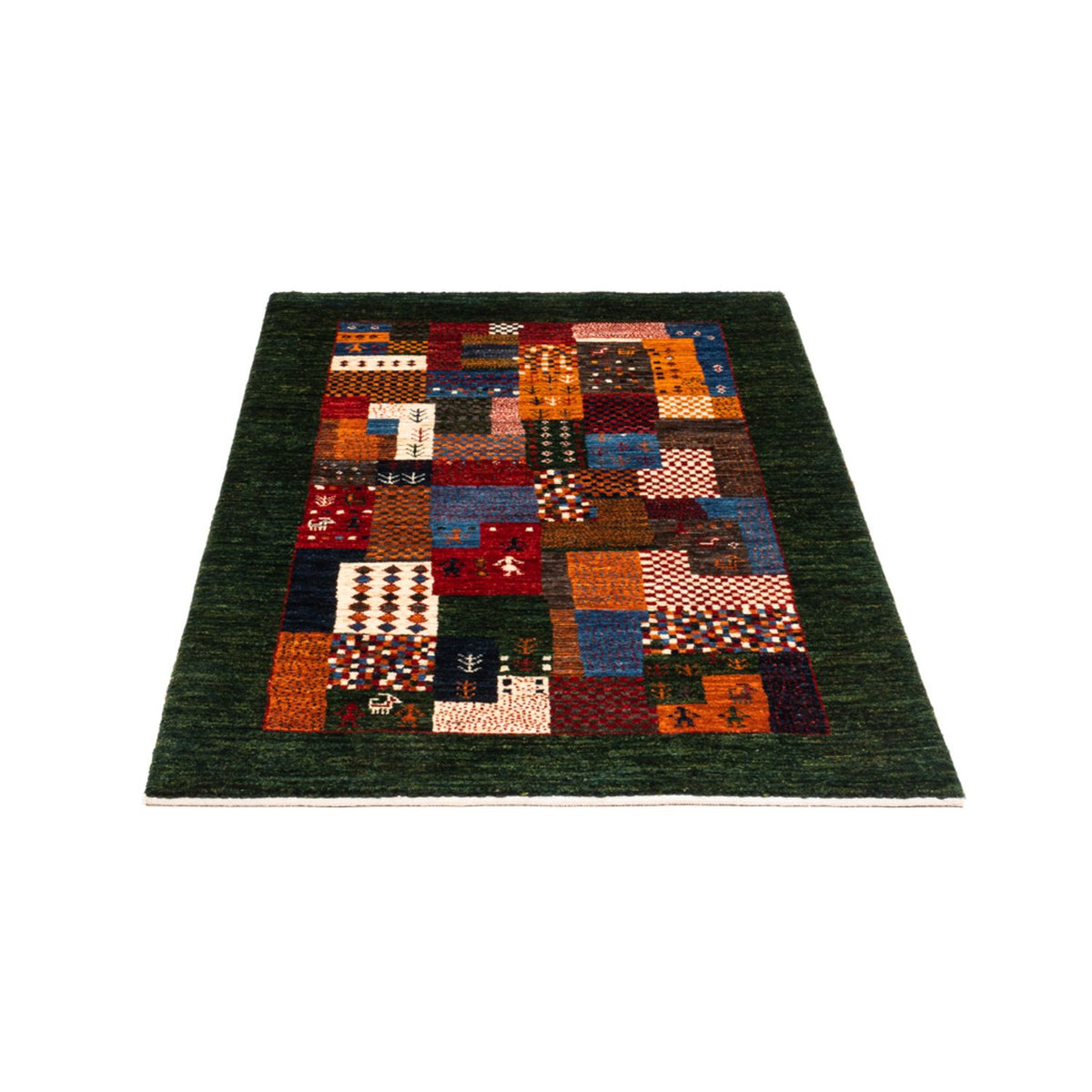 Gabbeh Teppich - Loribaft Perser - Royal - 135 x 83 cm - mehrfarbig