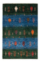 Gabbeh Teppich - Loribaft Perser - Royal - 127 x 86 cm - mehrfarbig