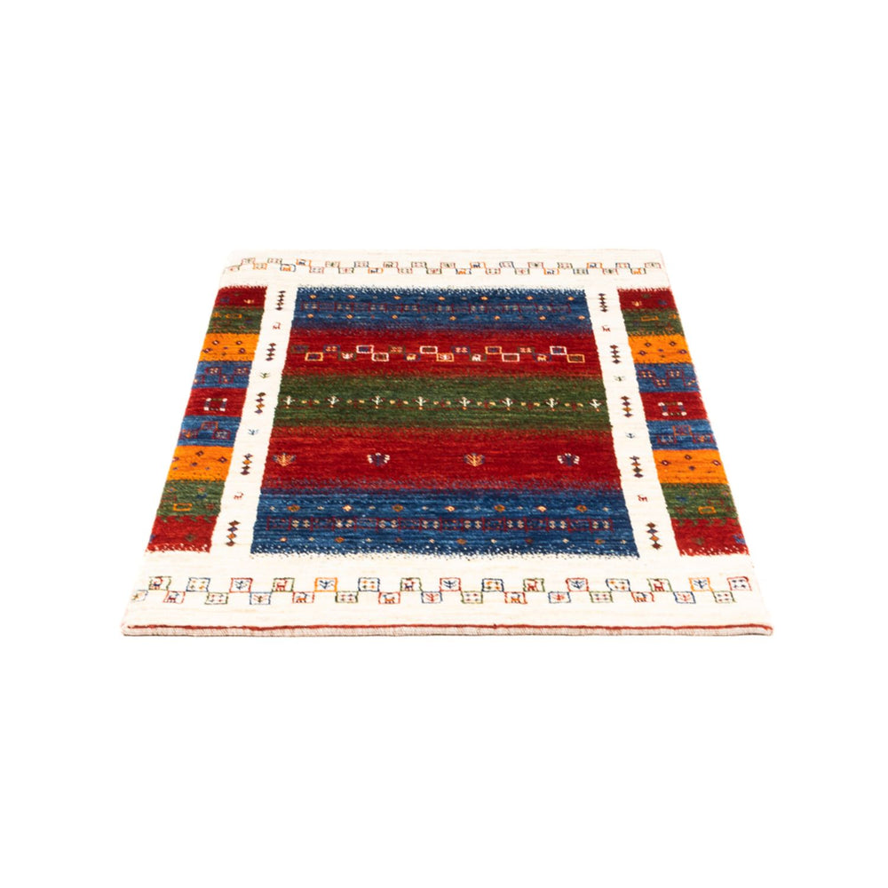 Gabbeh Teppich - Loribaft Perser - Royal - 122 x 82 cm - mehrfarbig