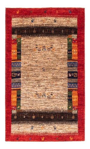 Gabbeh Teppich - Loribaft Perser - Royal - 130 x 87 cm - grau