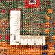 Gabbeh Teppich - Loribaft Perser - Royal - 119 x 85 cm - mehrfarbig