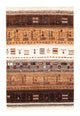 Gabbeh Teppich - Loribaft Perser - Royal - 124 x 85 cm - mehrfarbig