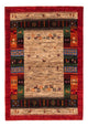 Gabbeh Teppich - Loribaft Perser - Royal - 125 x 87 cm - mehrfarbig