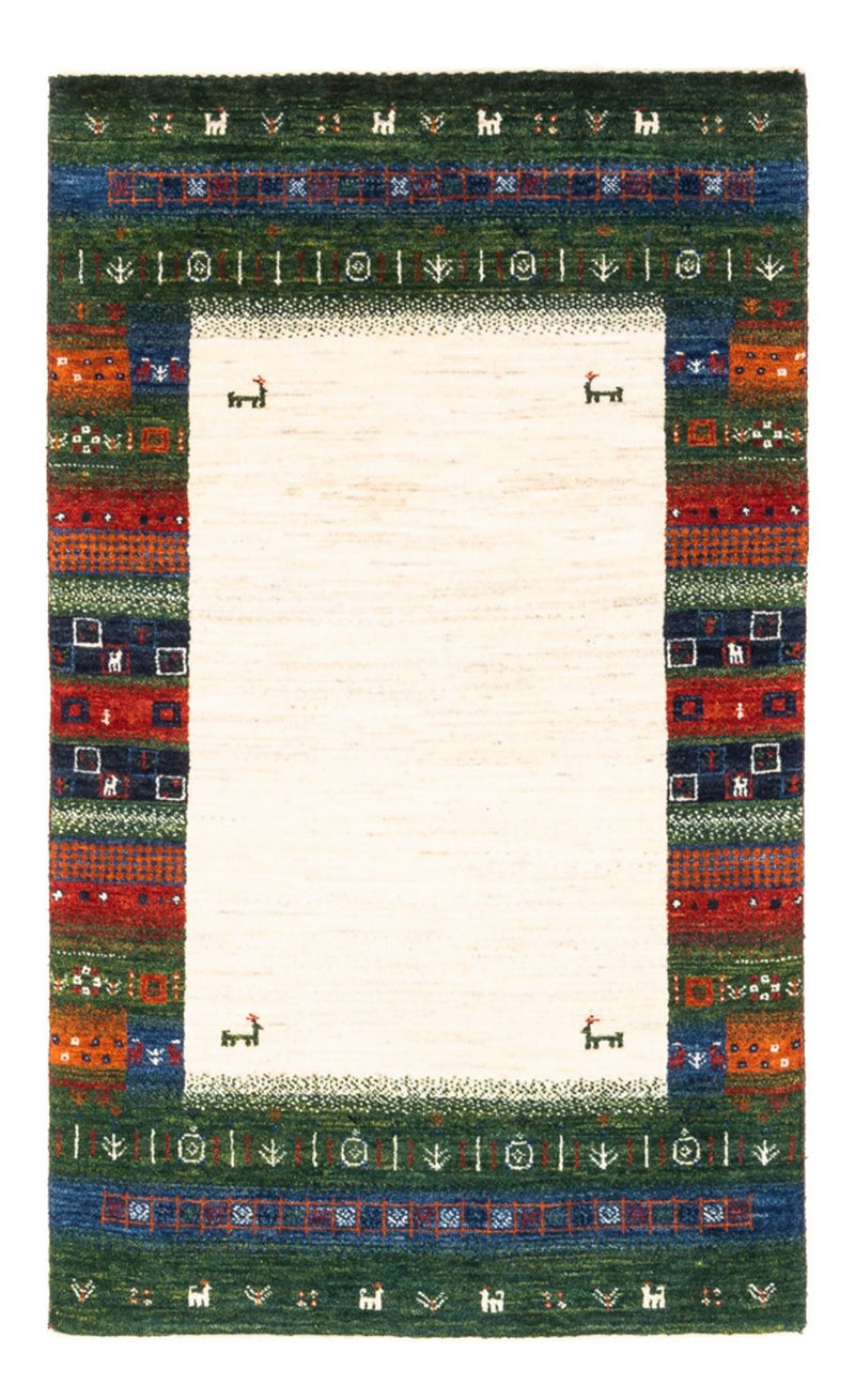 Gabbeh Teppich - Loribaft Perser - Royal - 132 x 83 cm - mehrfarbig
