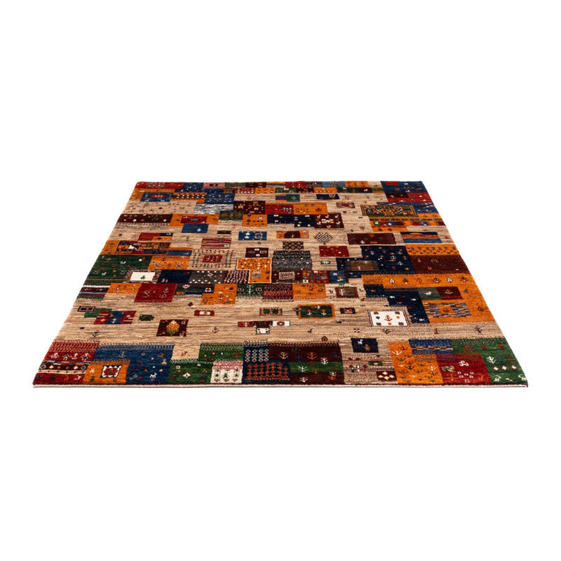 Gabbeh Teppich - Loribaft Perser - Royal - 192 x 152 cm - mehrfarbig