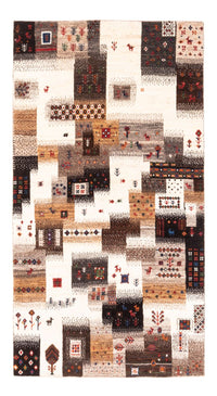 Tapis Gabbeh - Loribaft Persan - Royal - 147 x 85 cm - gris