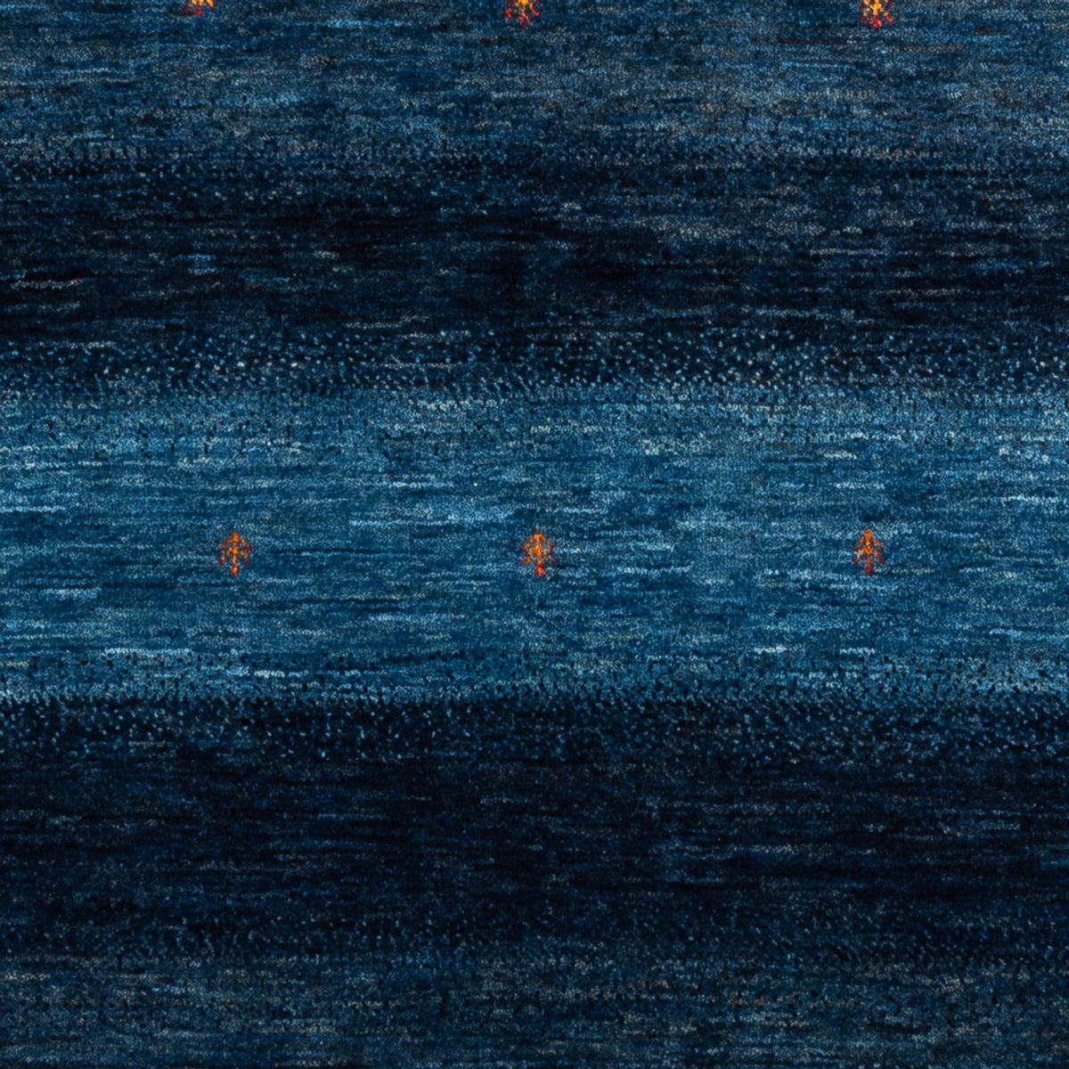 Gabbeh Teppich - Loribaft Perser - 202 x 154 cm - blau
