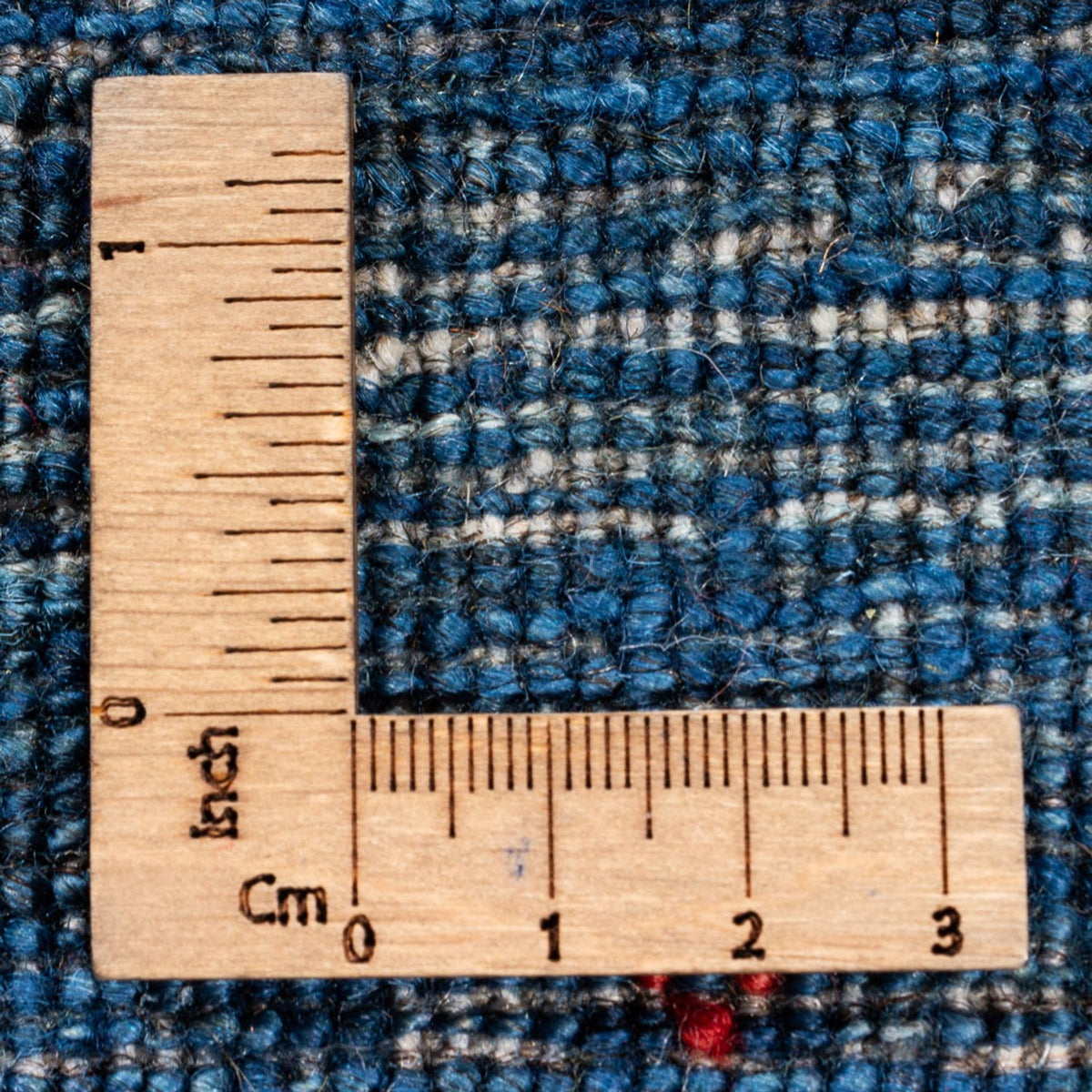 Gabbeh Teppich - Loribaft Perser - 202 x 154 cm - blau