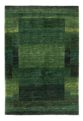 Gabbeh Teppich - Loribaft Perser - 197 x 135 cm - grün