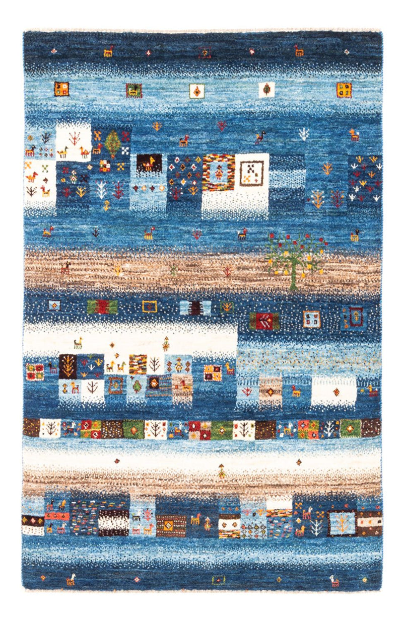 Gabbeh Teppich - Loribaft Perser - Royal - 154 x 103 cm - mehrfarbig