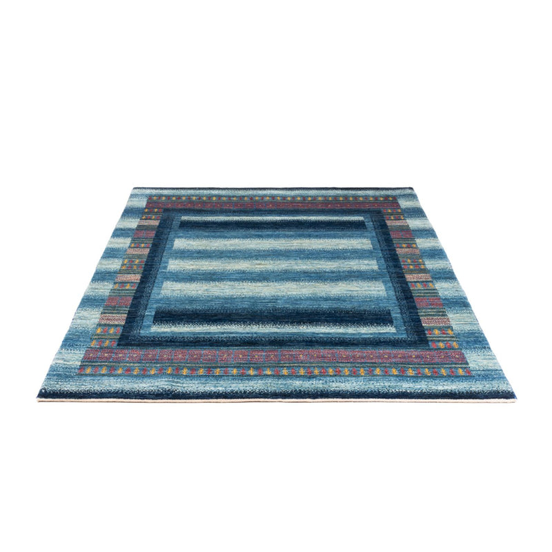 Gabbeh Teppich - Loribaft Perser - Royal - 198 x 152 cm - blau