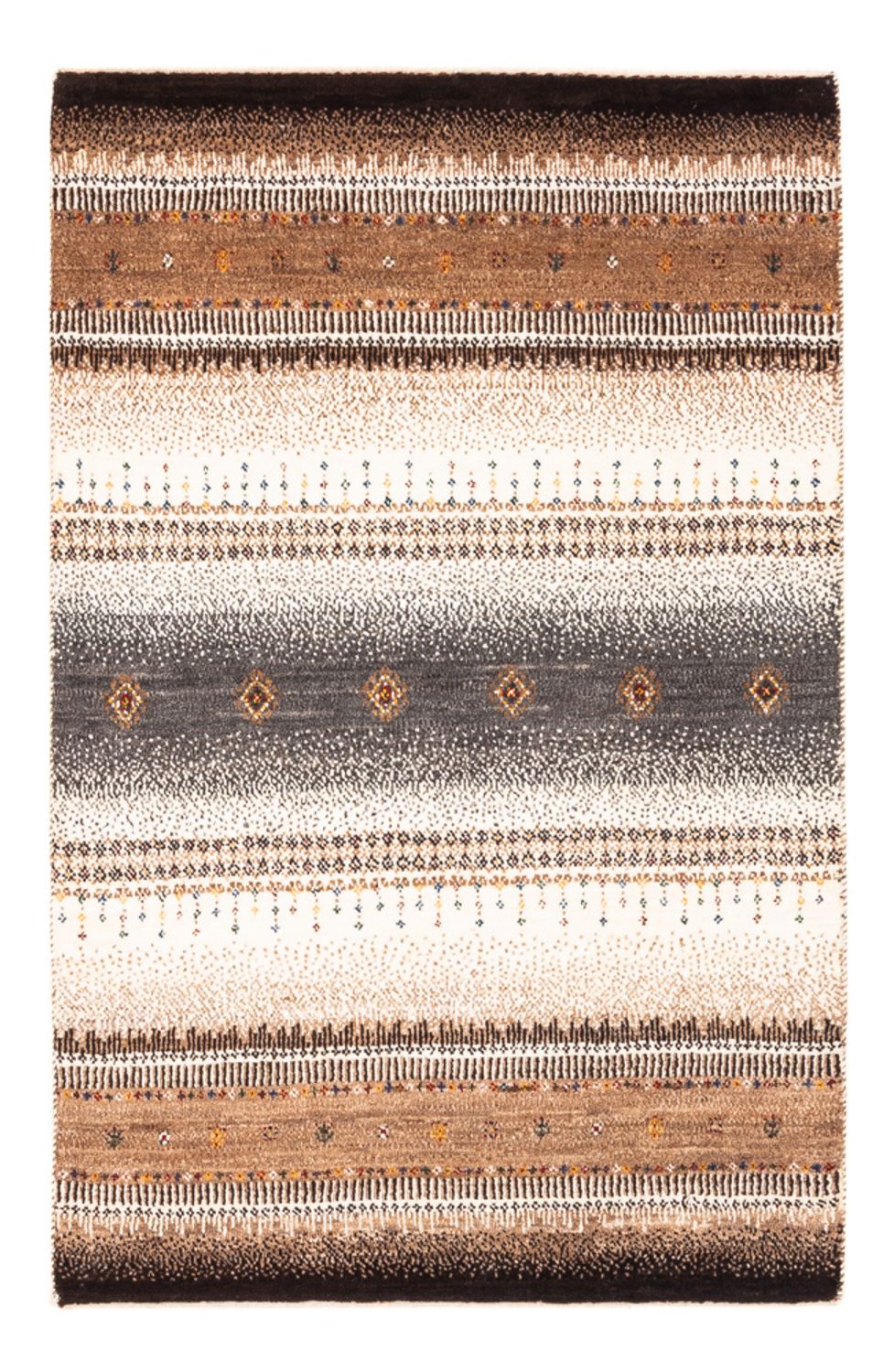 Gabbeh Teppich - Loribaft Perser - Royal - 128 x 85 cm - mehrfarbig