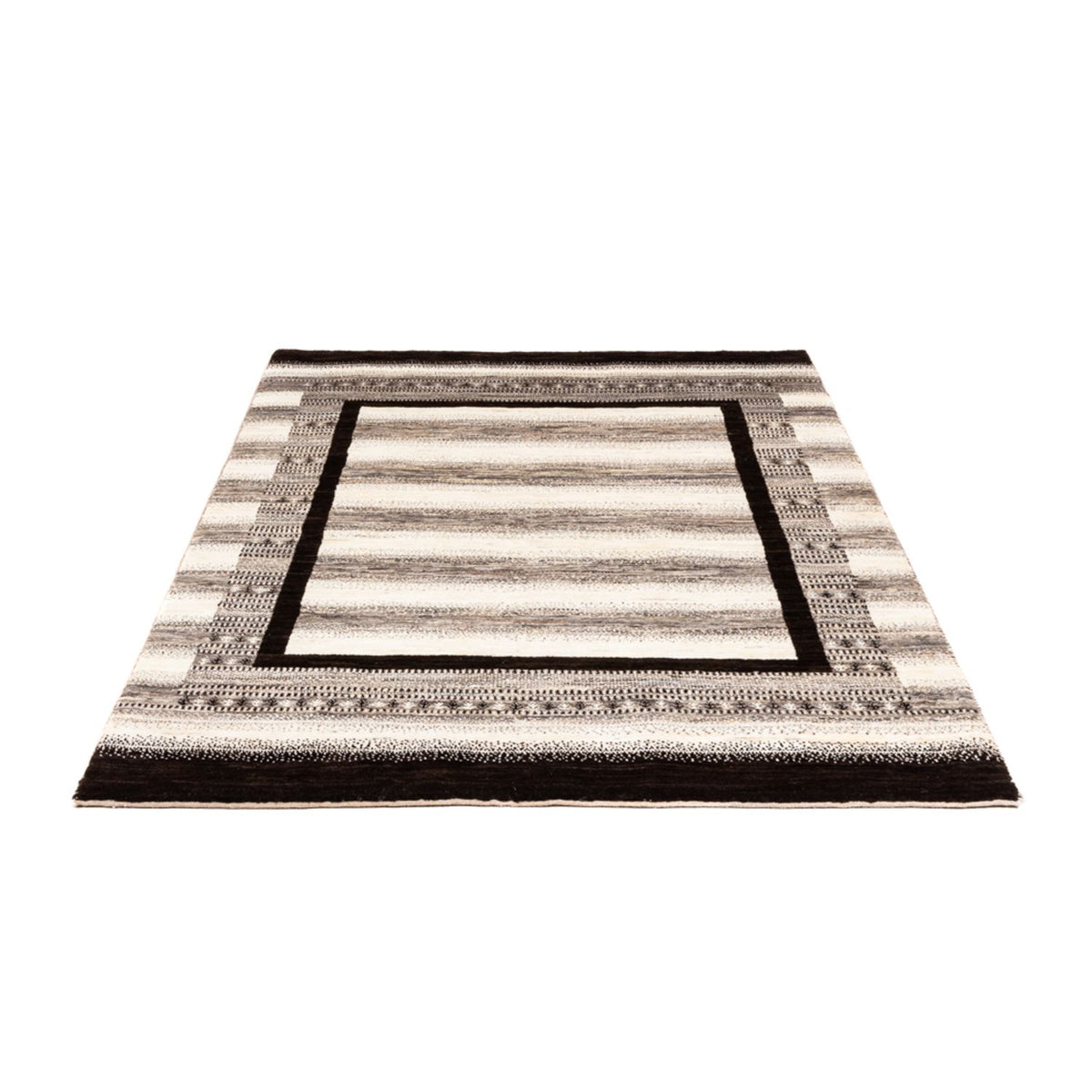 Gabbeh Teppich - Loribaft Perser - Royal - 194 x 133 cm - natur