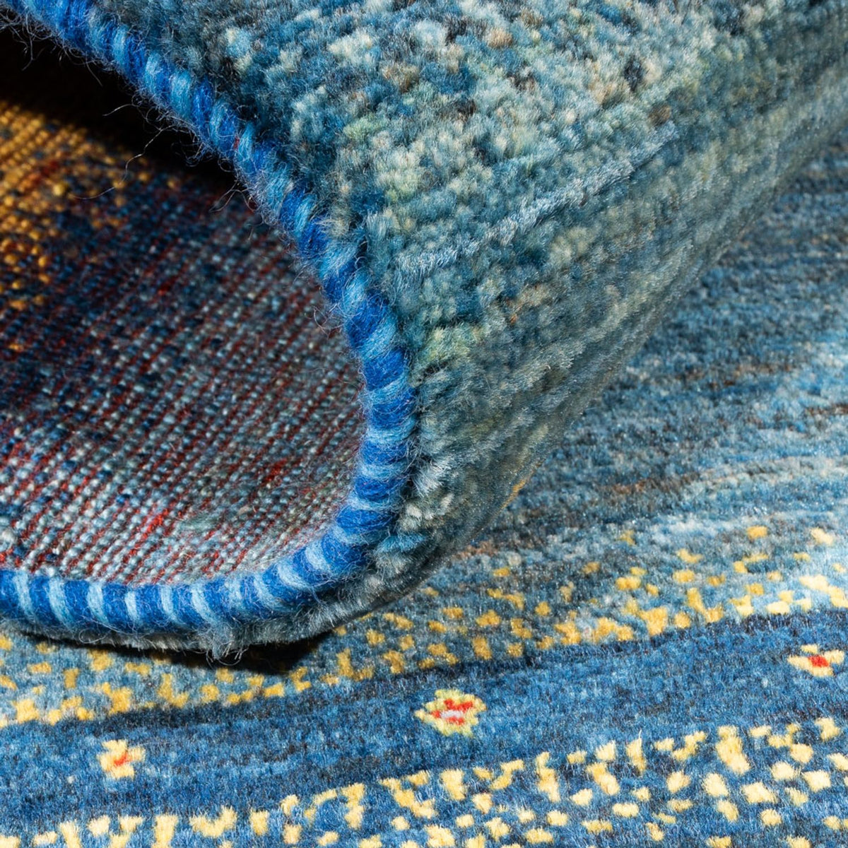 Gabbeh Teppich - Loribaft Perser - Royal - 141 x 87 cm - mehrfarbig