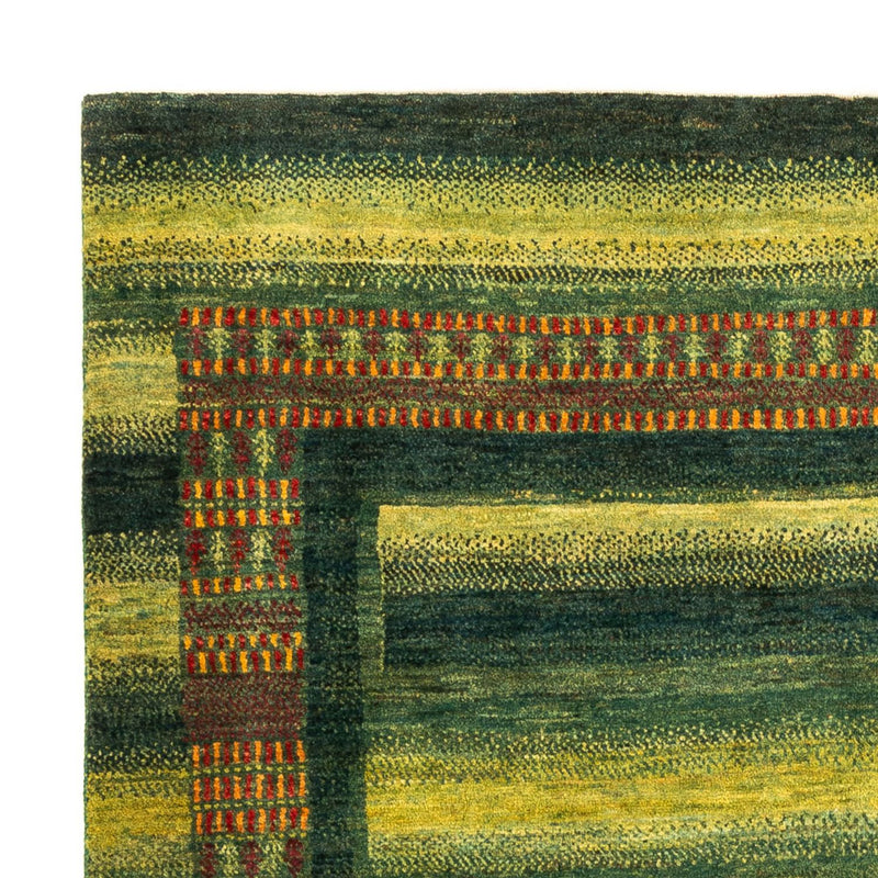 Gabbeh Teppich - Loribaft Perser - Royal - 192 x 165 cm - grün