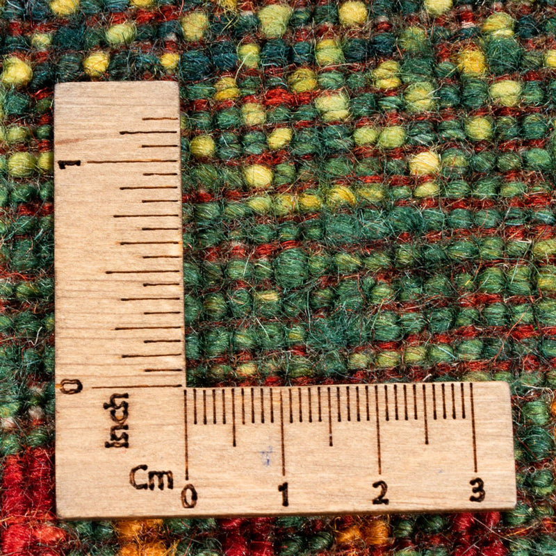 Gabbeh Teppich - Loribaft Perser - Royal - 192 x 165 cm - grün