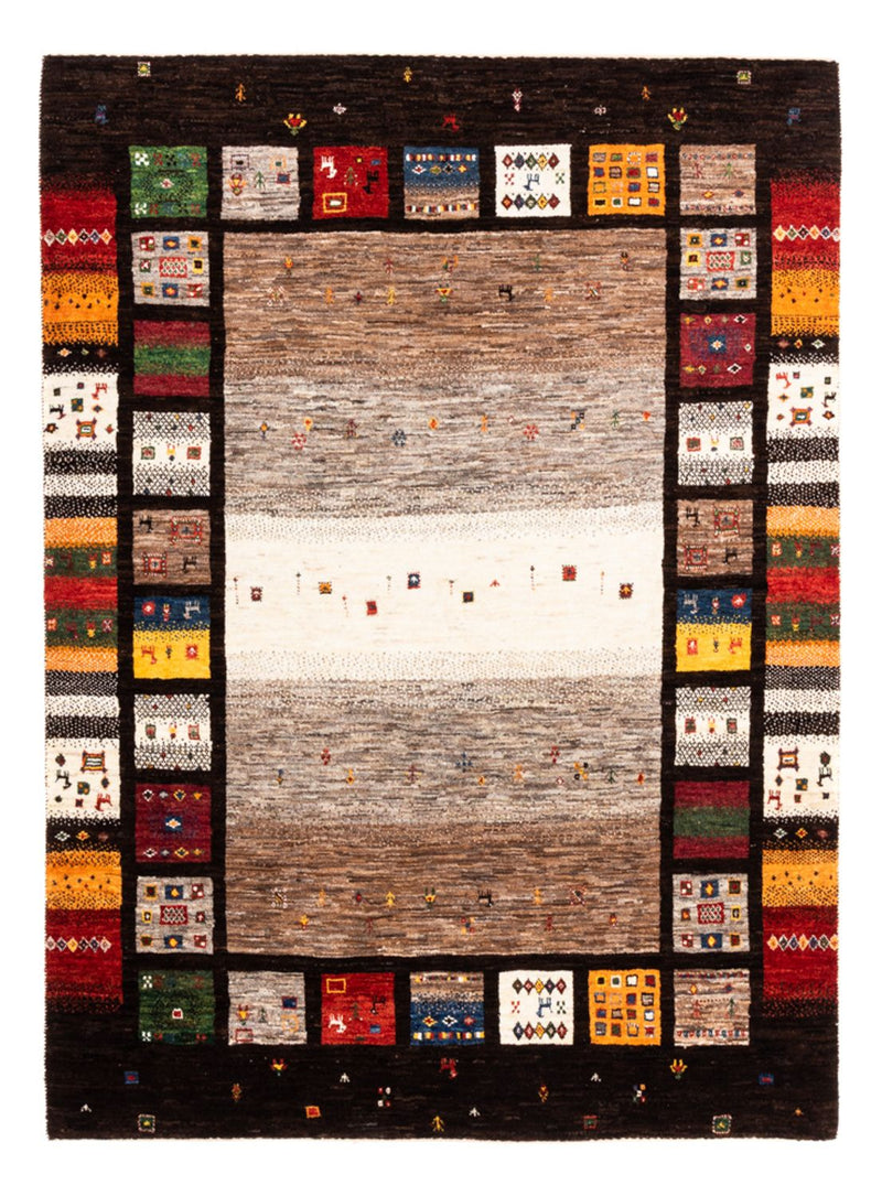 Gabbeh Teppich - Loribaft Perser - Royal - 214 x 156 cm - mehrfarbig