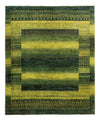 Loribaft Teppich Perser 165x196cm - Orientteppich - Rechteckig / Grün / 165 x 196 cm Rechteckig