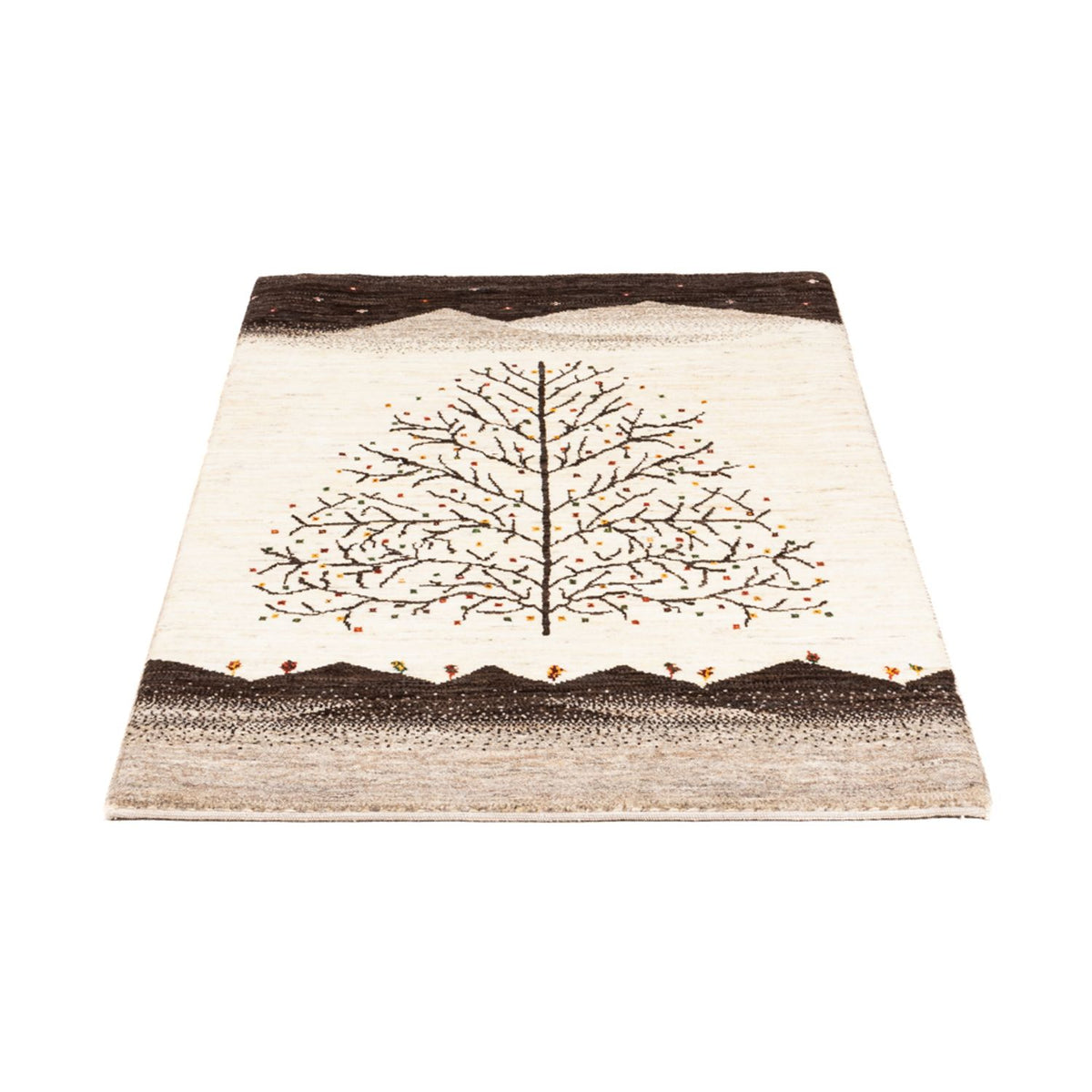Gabbeh Teppich - Loribaft Perser - Royal - 132 x 84 cm - creme