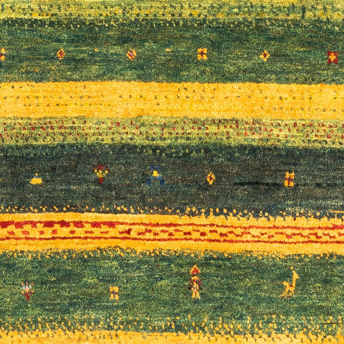 Gabbeh Teppich - Loribaft Perser - Royal - 135 x 81 cm - mehrfarbig