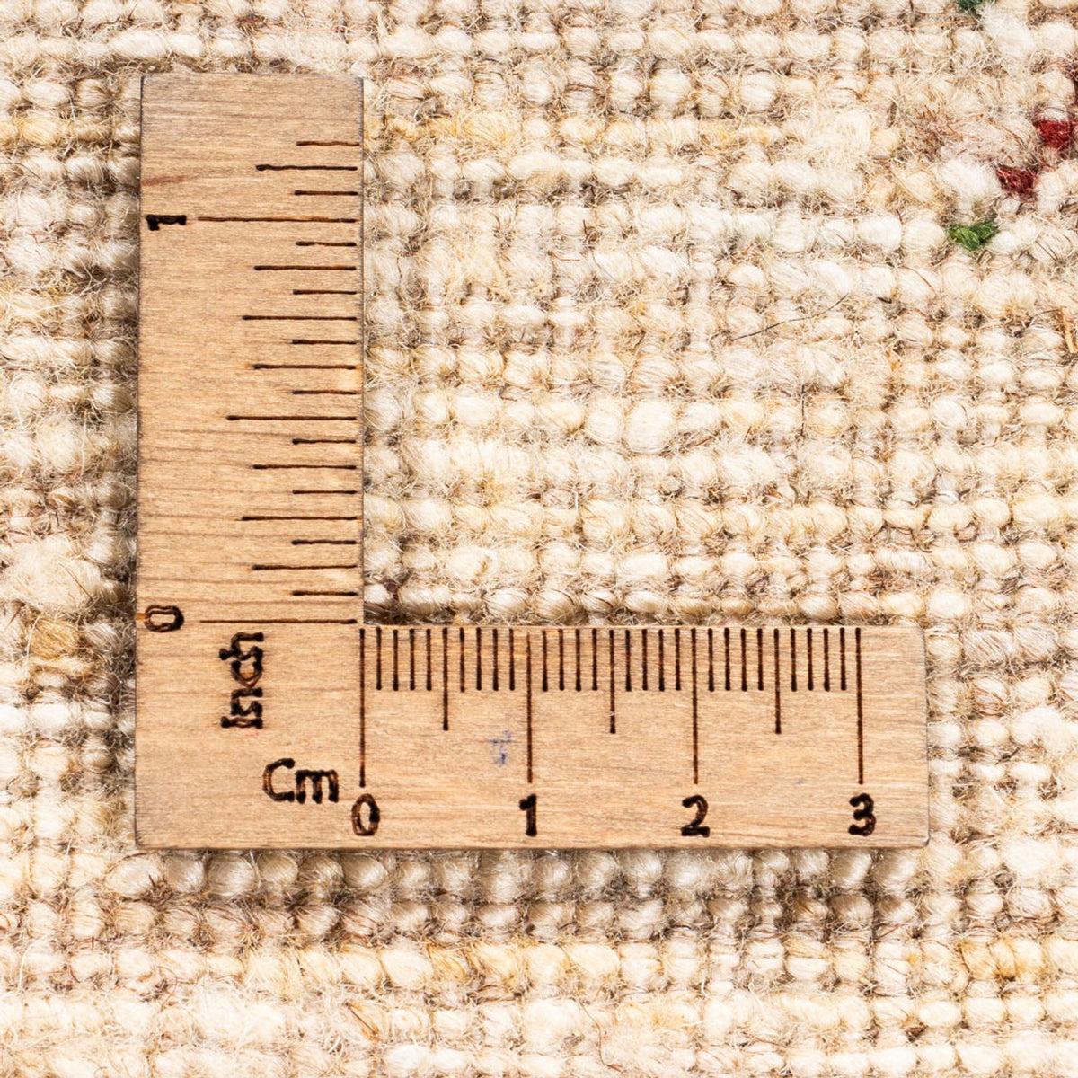 Gabbeh Teppich - Loribaft Perser - 202 x 156 cm - natur