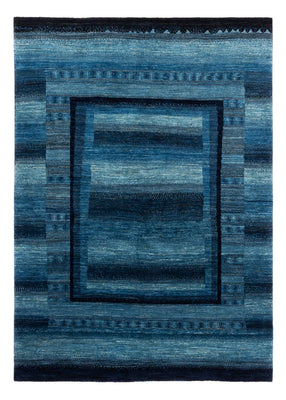 Gabbeh Teppich - Loribaft Perser - Royal - 210 x 150 cm - blau