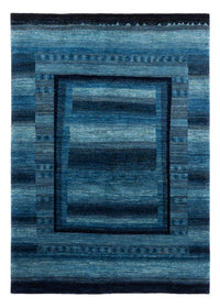 Tappeto Gabbeh - Loribaft Persero - Reale - 210 x 150 cm - blu