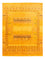 Gabbeh Teppich - Loribaft Perser - Royal - 198 x 152 cm - gold