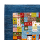 Gabbeh Teppich - Loribaft Perser - Royal - 192 x 159 cm - blau