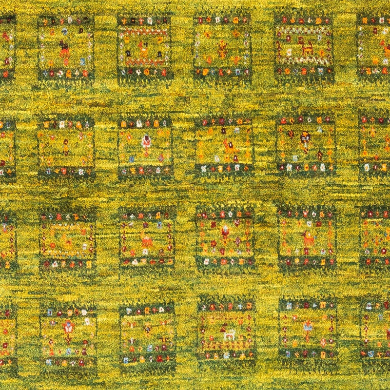 Gabbeh Teppich - Loribaft Perser - Royal - 157 x 108 cm - hellgrün
