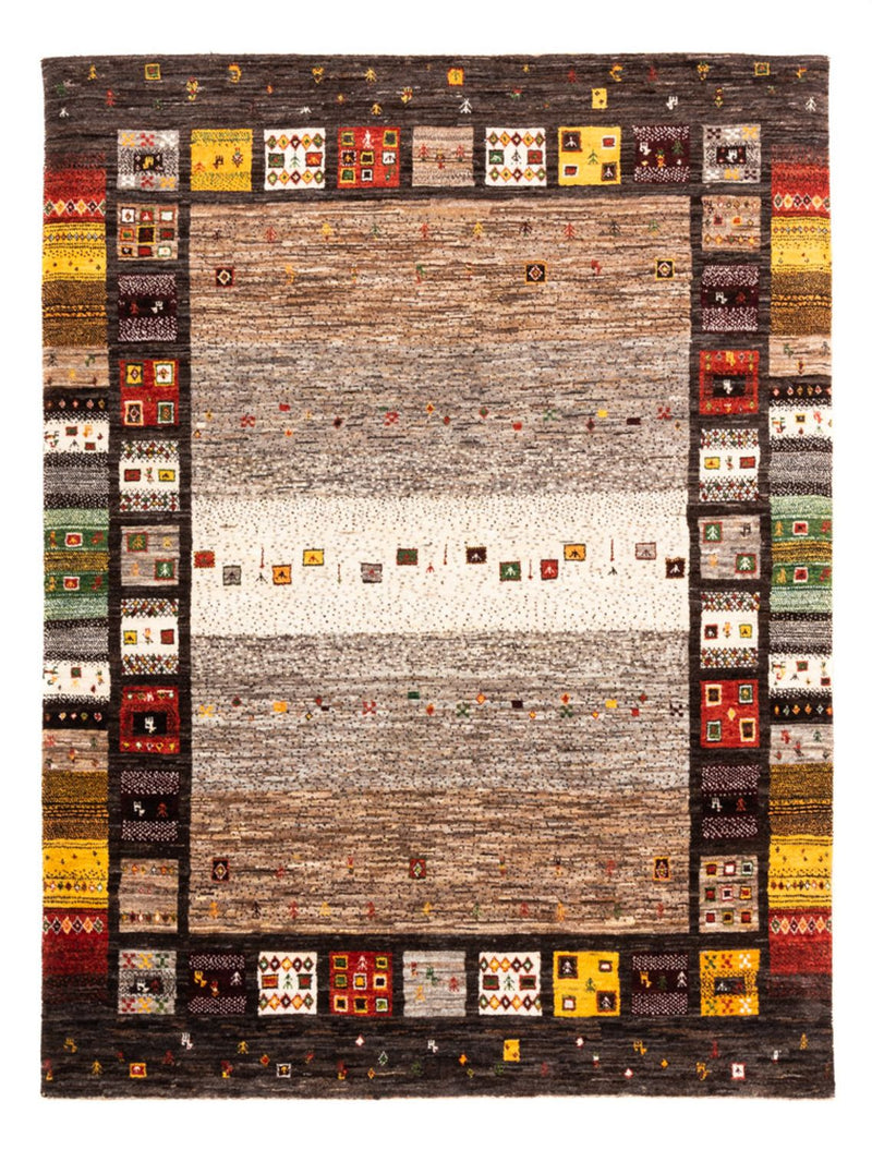 Gabbeh Teppich - Loribaft Perser - Royal - 204 x 153 cm - mehrfarbig