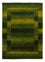 Gabbeh Teppich - Loribaft Perser - 207 x 154 cm - grün