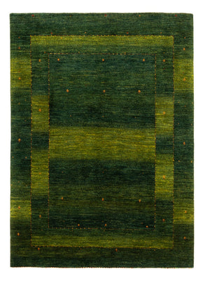 Gabbeh Teppich - Loribaft Perser - 198 x 146 cm - grün
