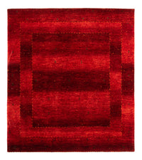 Tapis Gabbeh - Loribaft Persan - 170 x 147 cm - rouge