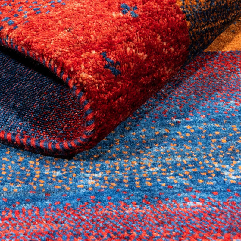 Gabbeh Teppich - Loribaft Perser - 123 x 81 cm - mehrfarbig