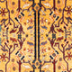 Gabbeh Teppich - Perser - 170 x 110 cm - gold