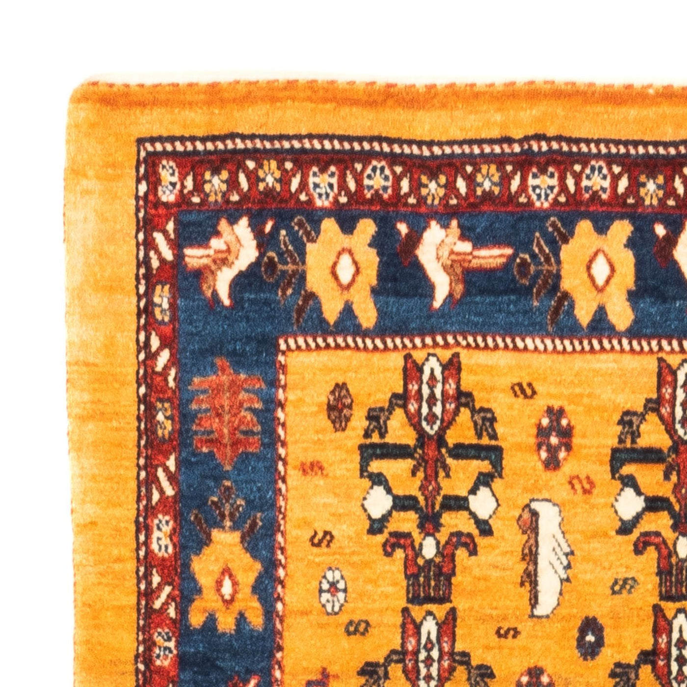 Gabbeh Persisch Teppich 157x102cm - Perserteppich Wollteppich